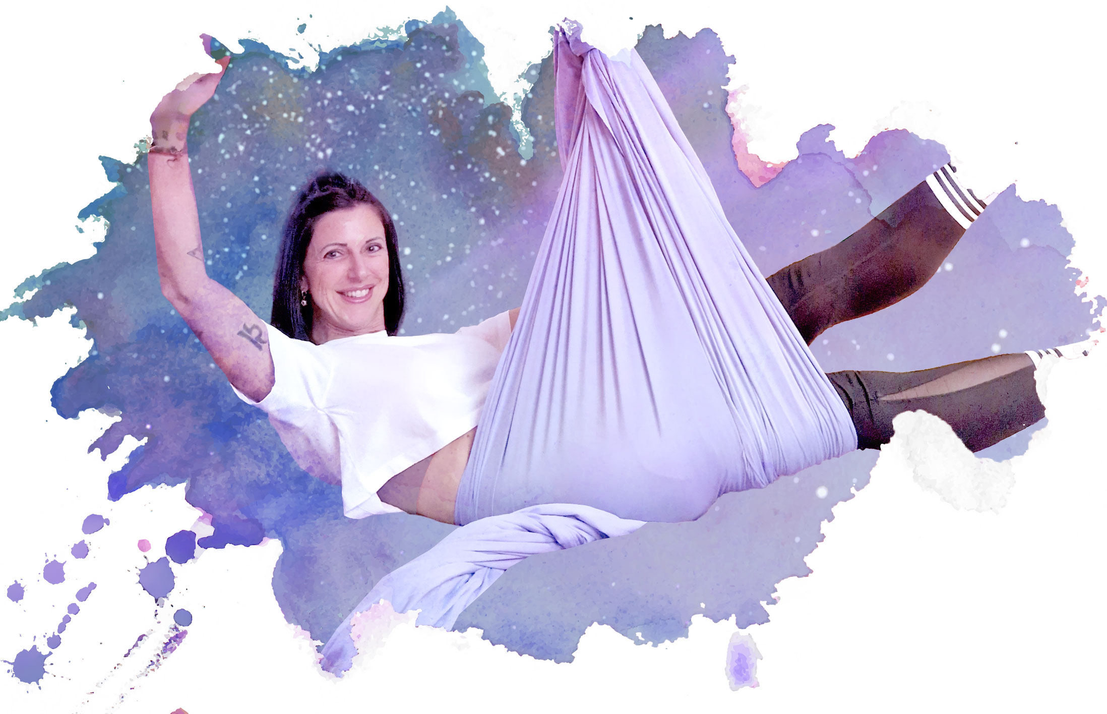 Akrobatik am Hoop für Kinder: Trainerin Natascha